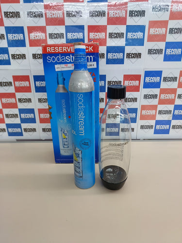 Cilindro CO2 SodaStream + Botella PET 1L